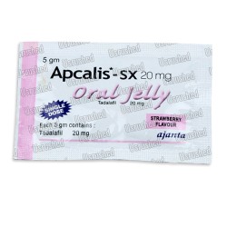 Apcalis SX 20 mg Oral Jelly Strawberry Flavour