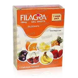 Filagra 100mg Oral Jelly 1 Week Pack 7 Delicious Flavors